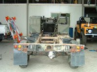 On the right side you can see the 90 Project. Arend's old 90 burnt to the ground, so we are building a new one. In 2 weeks it will be finished!