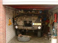 Not much room. A lot of pushing it around the next day's :-(