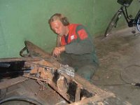 The only rotten places in the chassis are in the rear bumper where the plates are double.