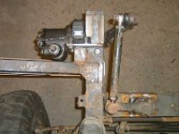 View of the powersteeringbox from above. That looks nice ;-)