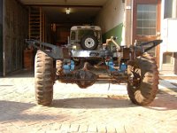 Next week: painting the axles black