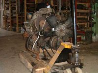 I was lucky, Jan Groot helped me with taking out that heavy engine, thanx Jan!