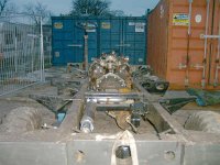 Overview from the rear end of the chassis