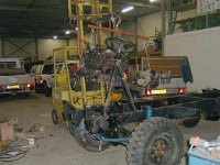 Putting everything back in the chassis again.