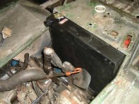 The radiator is in a perfect place.