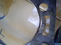 Monday this week we have started the V8 diesel engine.... wow... what power, what a sound! But.... after 10 minutes the engine stalls and the water start to boil..... Result: failed headgasket.... That means a lot of work again!