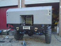 Now a layer with a filler. The royal nose looks allready better then the alu-look.