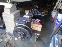 Frontaxle complete ready with brakes for fitting under de 101