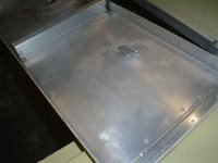 After this, we will paint all the panels with alu primer and Stratos Blue!