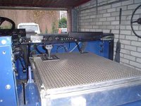 The casting is 4mm alu, and will be sprayed in Stratos Blue  The toppanel will painted in Black