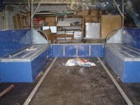 View from the front to the rear. The inside is ready!