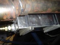 Oiltank for the hydralic winch under the car